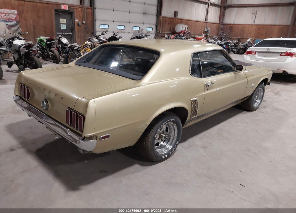 1969 FORD MUSTANG VIN: 9R01F167636