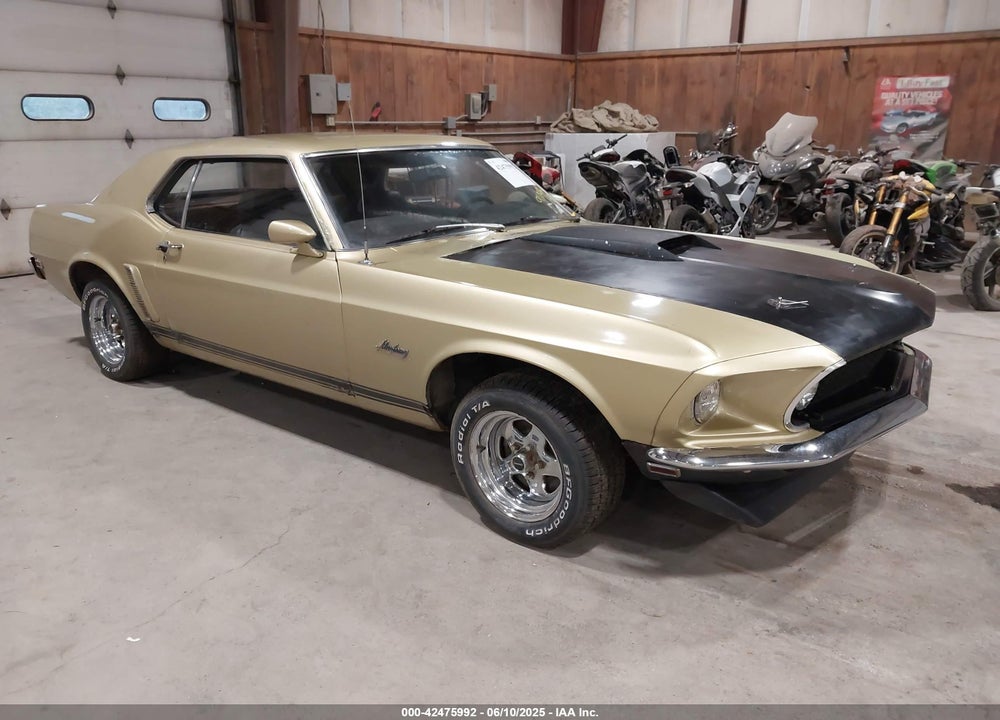 1969 FORD MUSTANG VIN: 9R01F167636