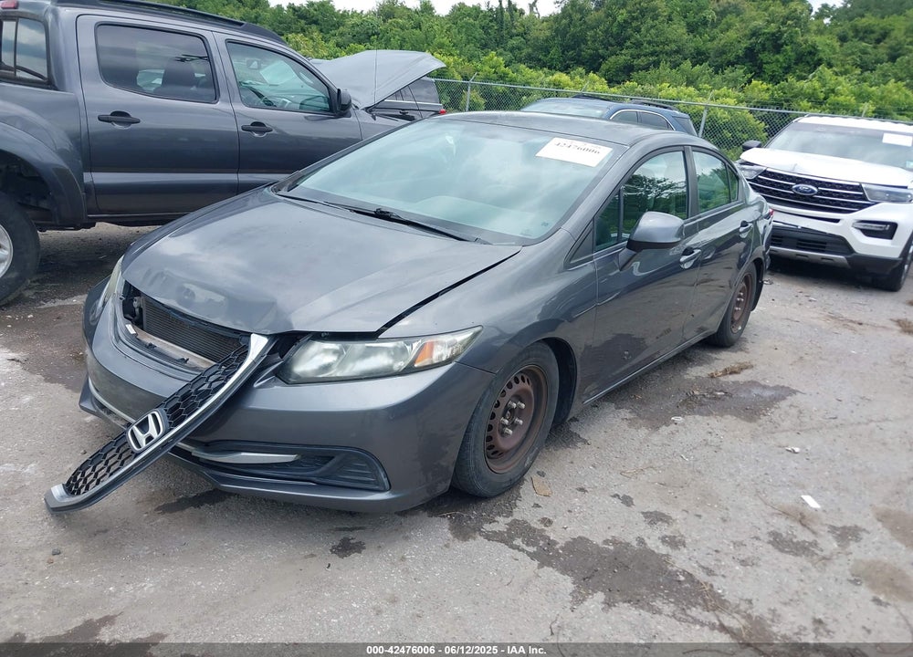 2013 HONDA CIVIC VIN: 2HGFB2F56DH571899