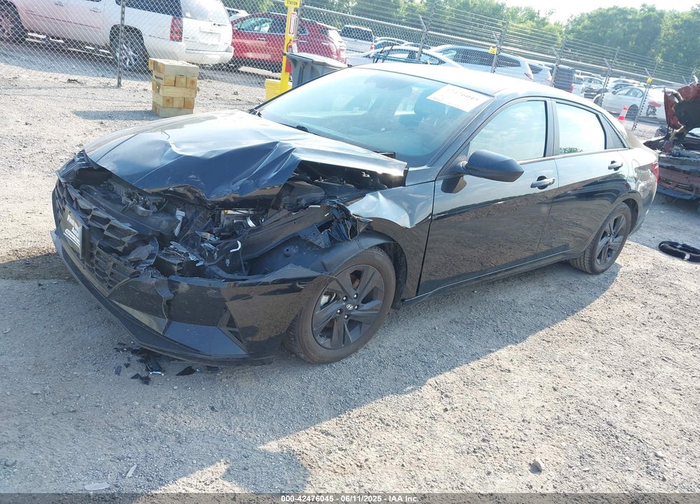 2021 HYUNDAI ELANTRA VIN: 5NPLM4AG6MH007113