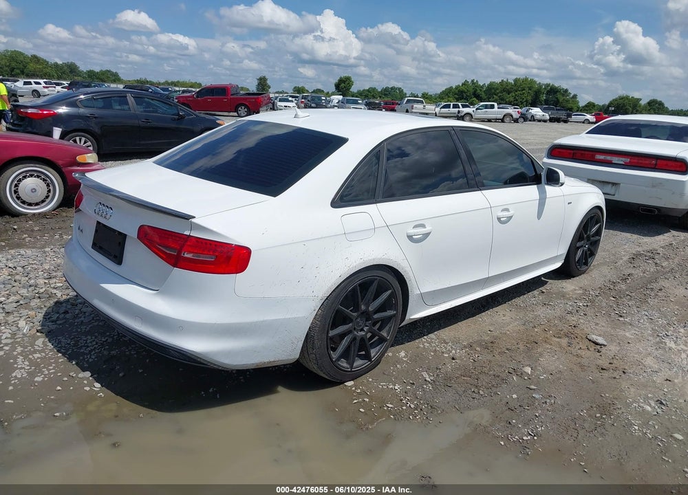 2016 AUDI A4 2.0T PREMIUM VIN: WAUAFAFL4GN016593