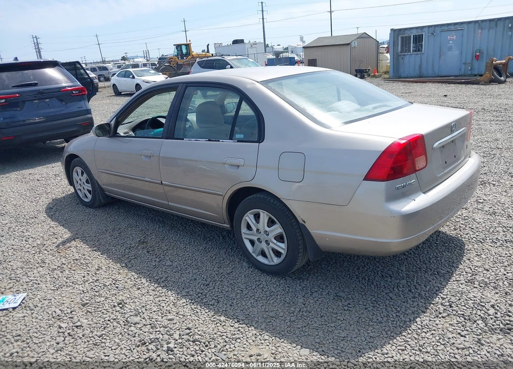 2002 HONDA CIVIC EX VIN: 2HGES26862H602961