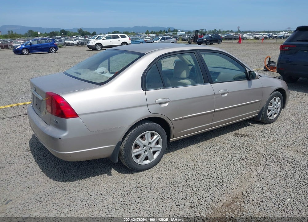 2002 HONDA CIVIC EX VIN: 2HGES26862H602961