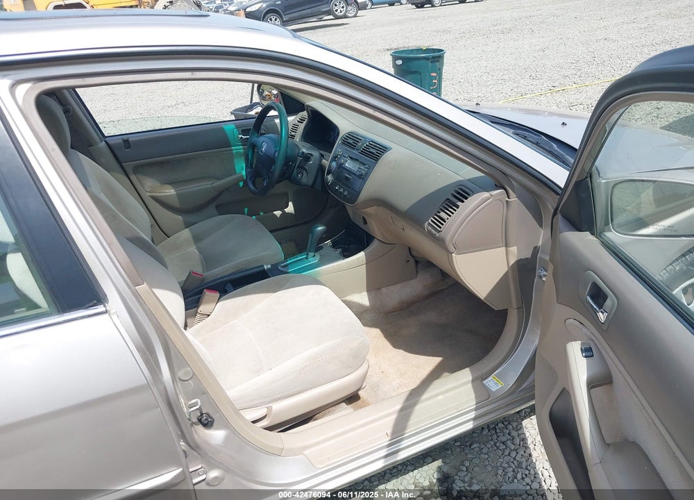 2002 HONDA CIVIC EX VIN: 2HGES26862H602961