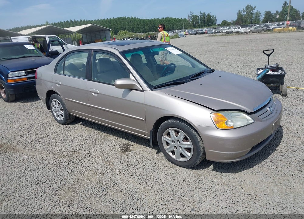 2002 HONDA CIVIC EX VIN: 2HGES26862H602961