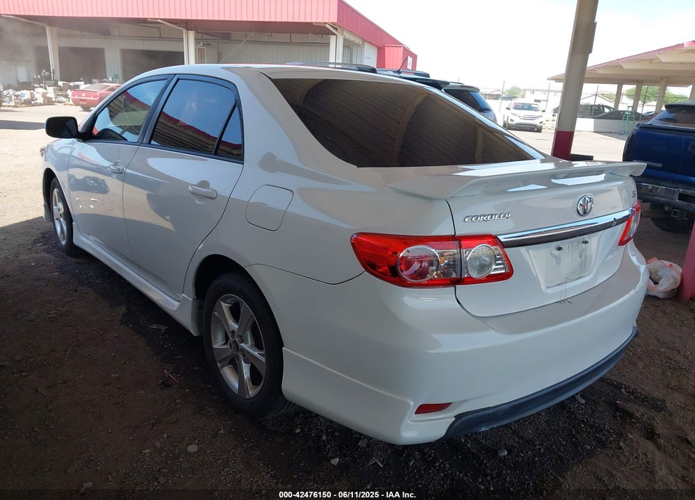 2013 TOYOTA COROLLA S VIN: 5YFBU4EE3DP125031