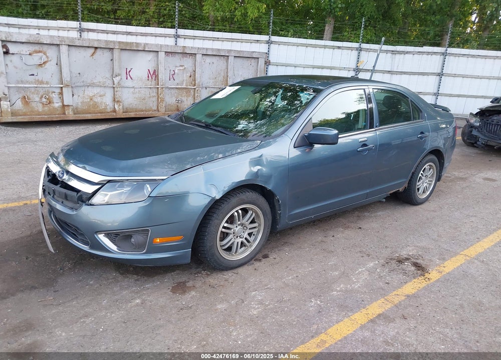 2011 FORD FUSION SEL VIN: 3FAHP0JG0BR165663