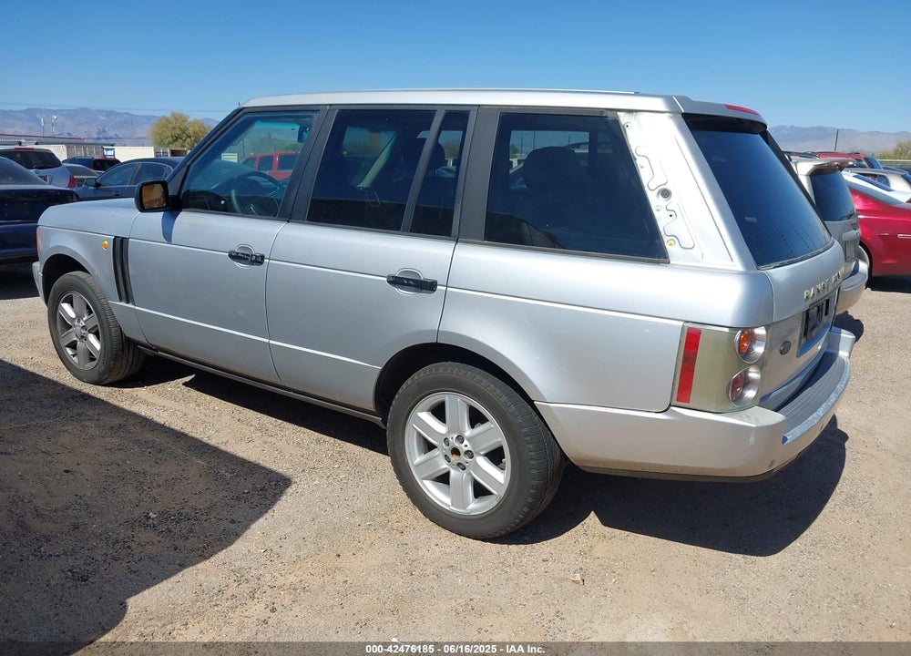 2003 LAND ROVER RANGE ROVER HSE VIN: SALME11483A134918