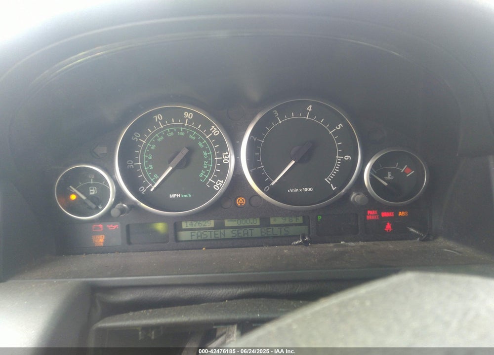 2003 LAND ROVER RANGE ROVER HSE VIN: SALME11483A134918