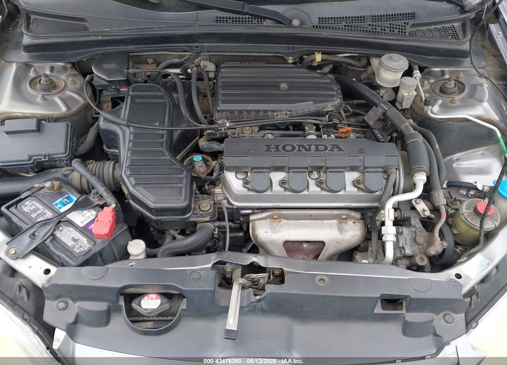 2004 HONDA CIVIC LX VIN: 1HGES15654L013559