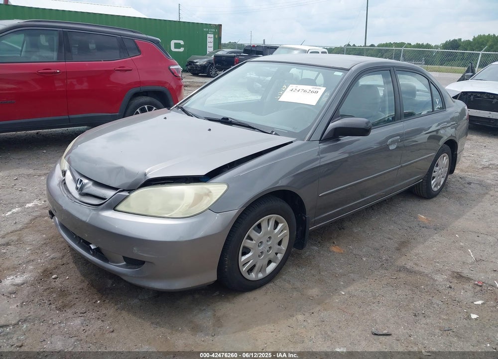 2004 HONDA CIVIC LX VIN: 1HGES15654L013559