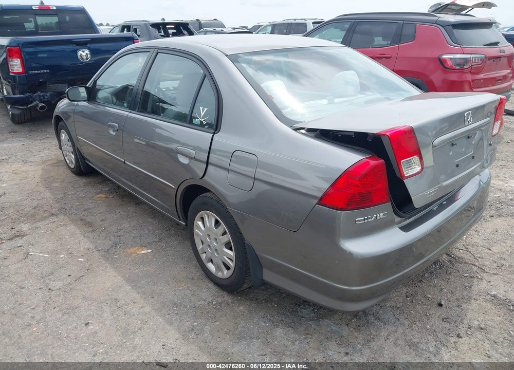 2004 HONDA CIVIC LX VIN: 1HGES15654L013559