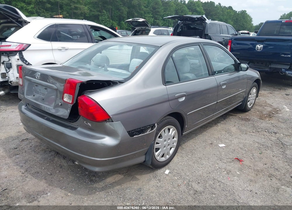 2004 HONDA CIVIC LX VIN: 1HGES15654L013559