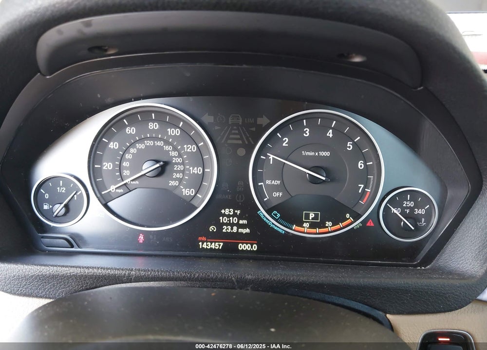 2013 BMW 328 VIN: WBA3A5G58DNP20080