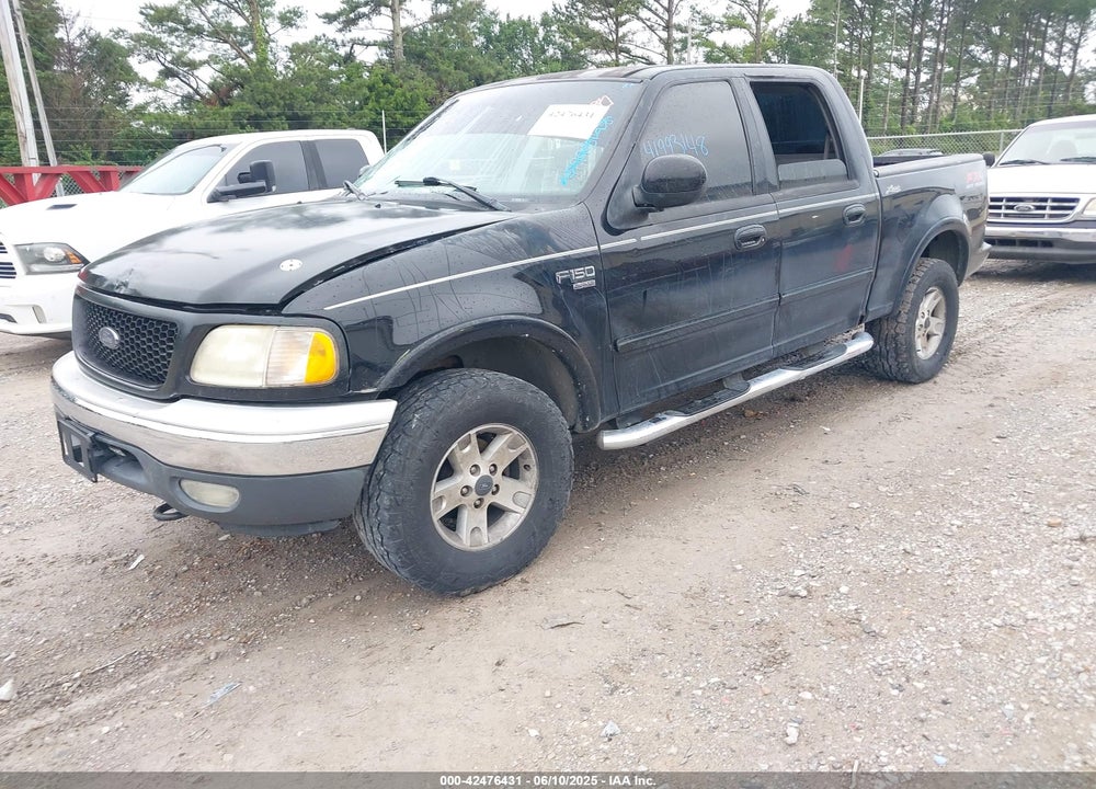 2002 FORD F-150 LARIAT/XLT VIN: 1FTRW08L72KD27457