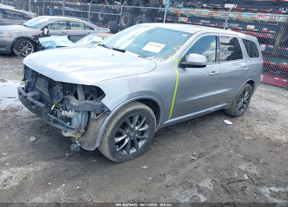 2015 DODGE DURANGO VIN: 1C4RDHAG3FC849701
