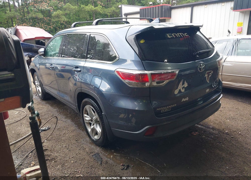 2015 TOYOTA HIGHLANDER VIN: 5TDDKRFH6FS123286