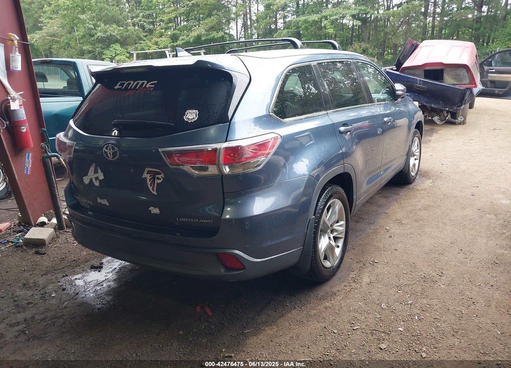 2015 TOYOTA HIGHLANDER VIN: 5TDDKRFH6FS123286