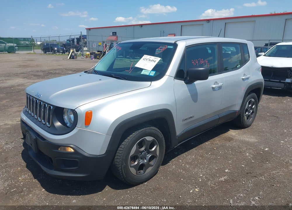 2016 JEEP RENEGADE SPORT VIN: ZACCJAAT7GPC78519