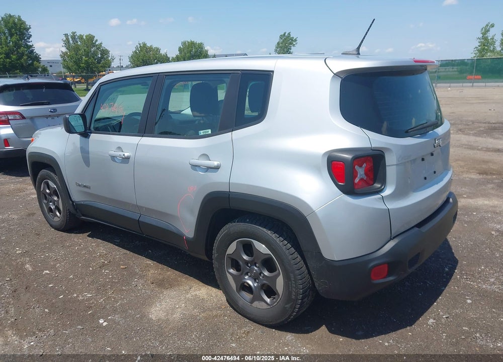 2016 JEEP RENEGADE SPORT VIN: ZACCJAAT7GPC78519