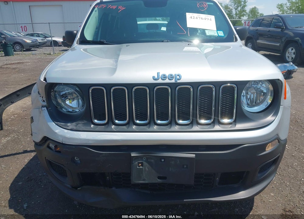 2016 JEEP RENEGADE SPORT VIN: ZACCJAAT7GPC78519