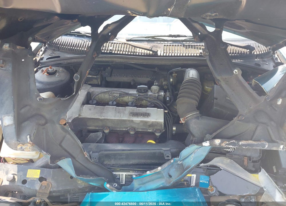 1994 SATURN SL2 VIN: 1G8ZJ557XRZ136761
