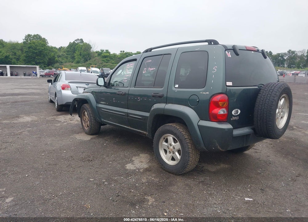 2002 JEEP LIBERTY LIMITED EDITION VIN: 1J4GL58K82W243574
