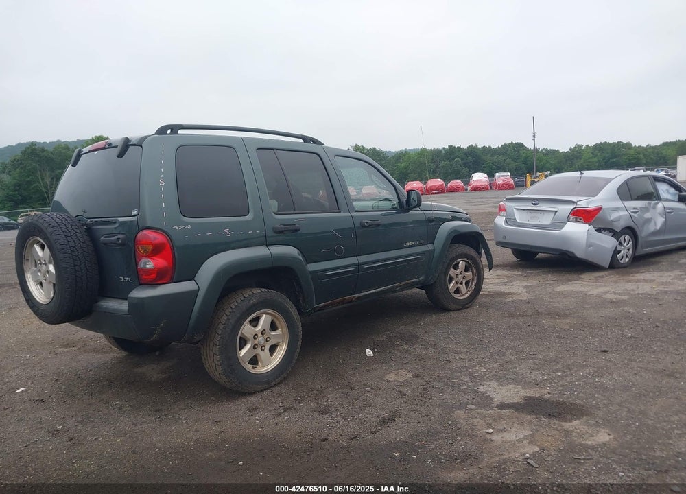 2002 JEEP LIBERTY LIMITED EDITION VIN: 1J4GL58K82W243574