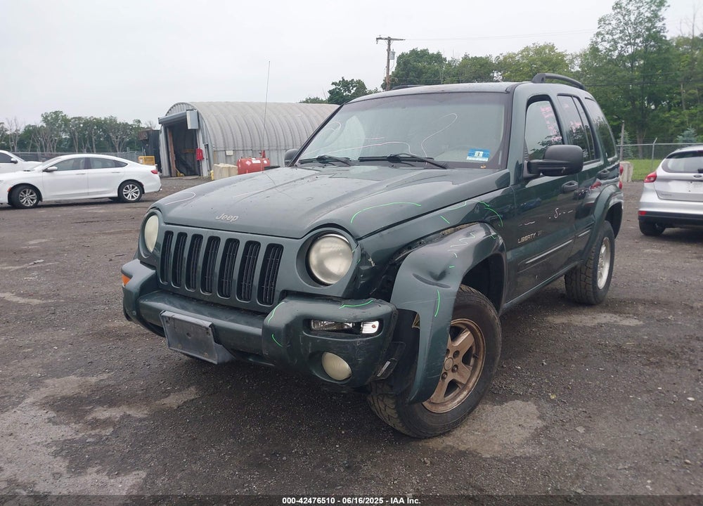 2002 JEEP LIBERTY LIMITED EDITION VIN: 1J4GL58K82W243574