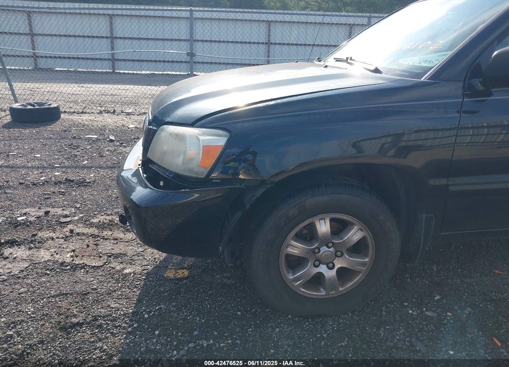 2004 TOYOTA HIGHLANDER V6 VIN: JTEDP21A740038102