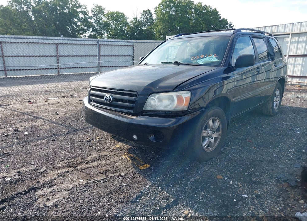 2004 TOYOTA HIGHLANDER V6 VIN: JTEDP21A740038102