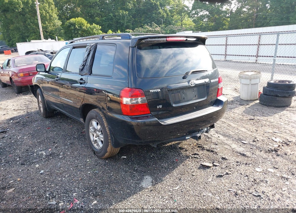 2004 TOYOTA HIGHLANDER V6 VIN: JTEDP21A740038102