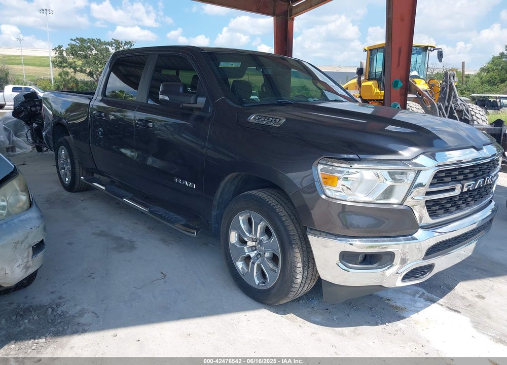 2022 RAM 1500 BIG HORN 4X2 6'4 BOX VIN: 1C6RREMT5NN190846