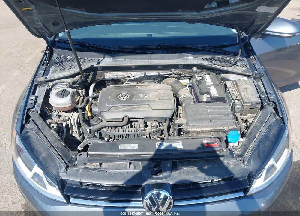 2016 VOLKSWAGEN GOLF VIN: 3VW217AU9GM021997