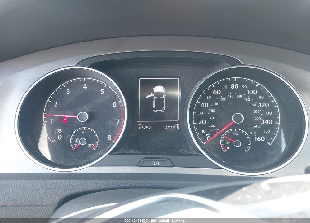 2016 VOLKSWAGEN GOLF VIN: 3VW217AU9GM021997