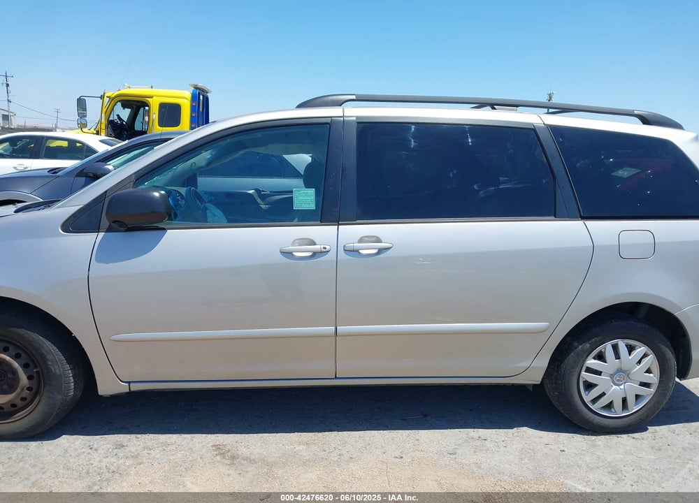 2008 TOYOTA SIENNA LE VIN: 5TDZK23CX8S147308