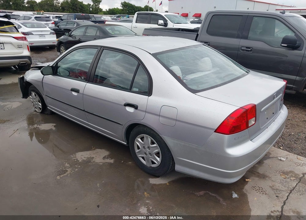 2004 HONDA CIVIC VP VIN: 1HGES16324L008534