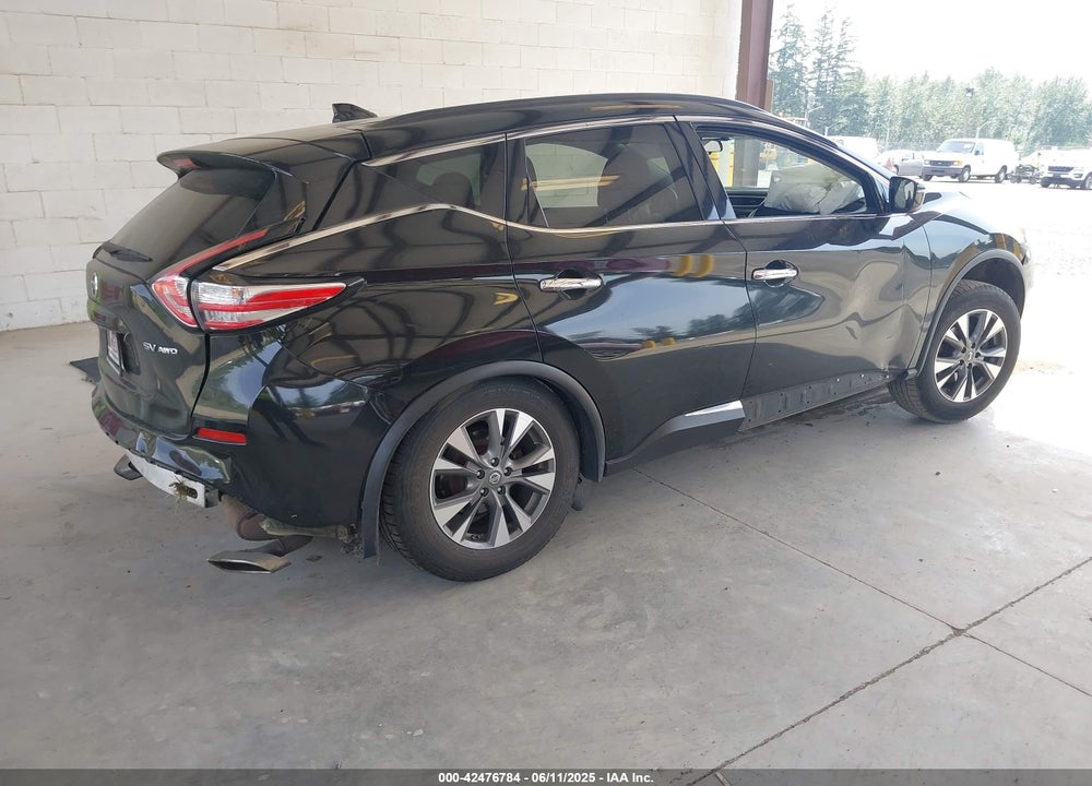 2017 NISSAN MURANO VIN: 5N1AZ2MH6HN104881