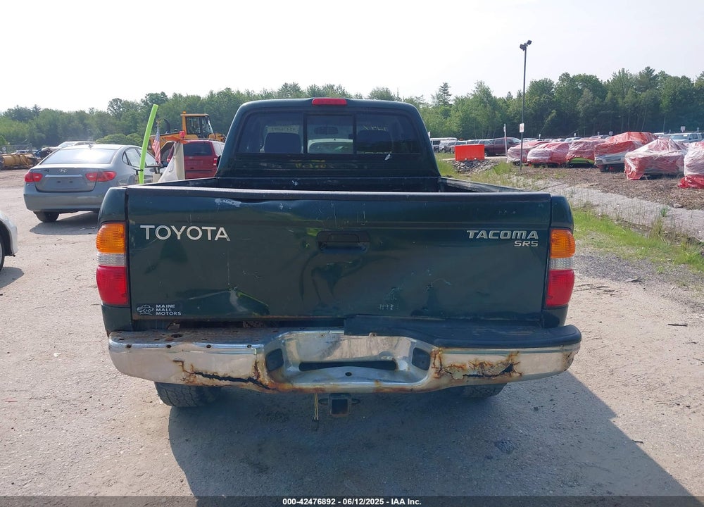 2002 TOYOTA TACOMA VIN: 5TEWM72NX2Z097369