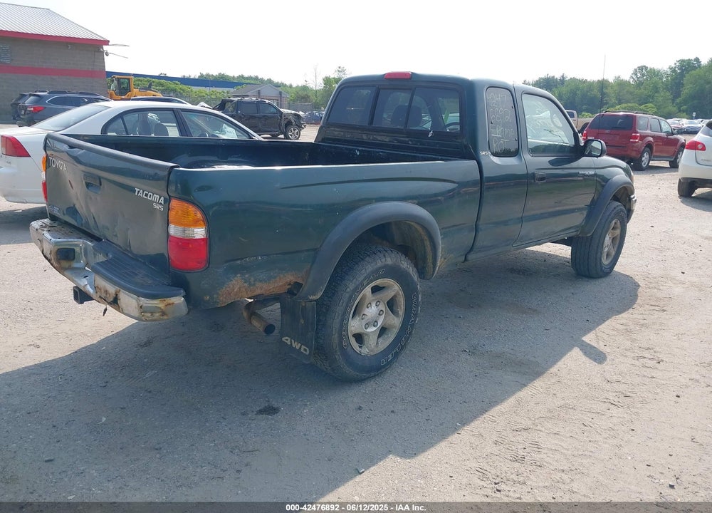 2002 TOYOTA TACOMA VIN: 5TEWM72NX2Z097369