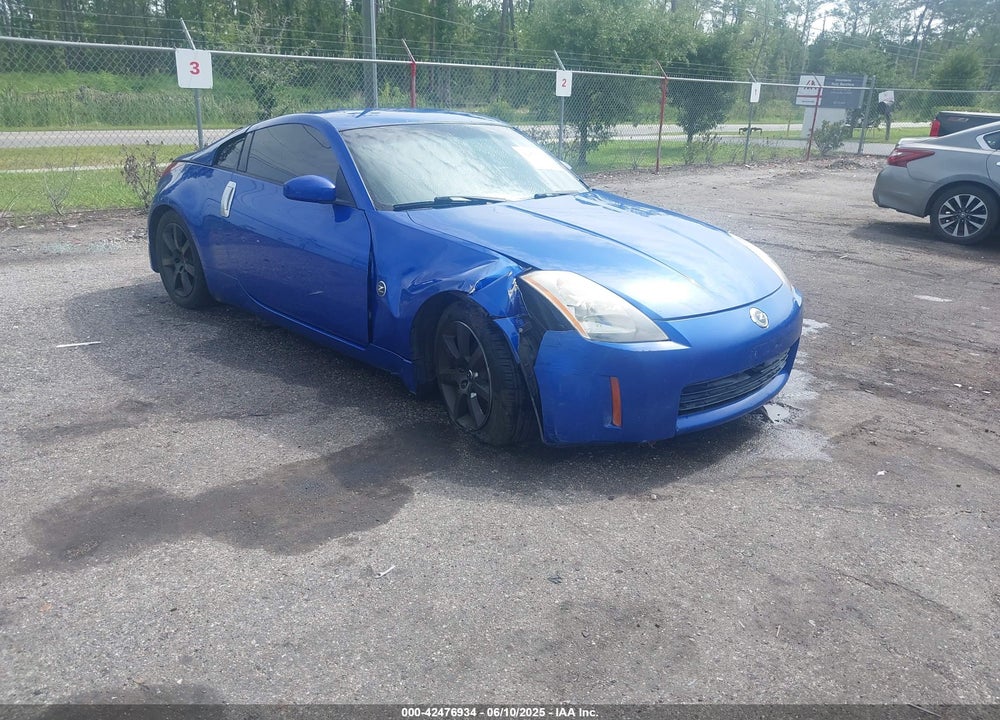 2003 NISSAN 350Z TOURING VIN: JN1AZ34E63T012872