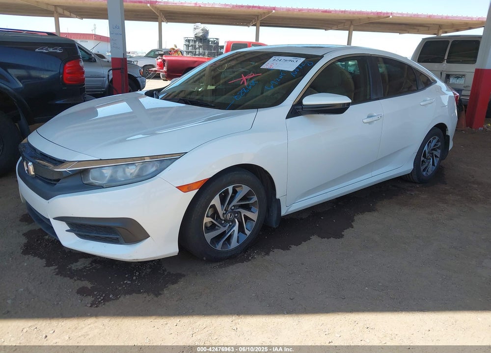 2016 HONDA CIVIC VIN: 19XFC2F77GE028655