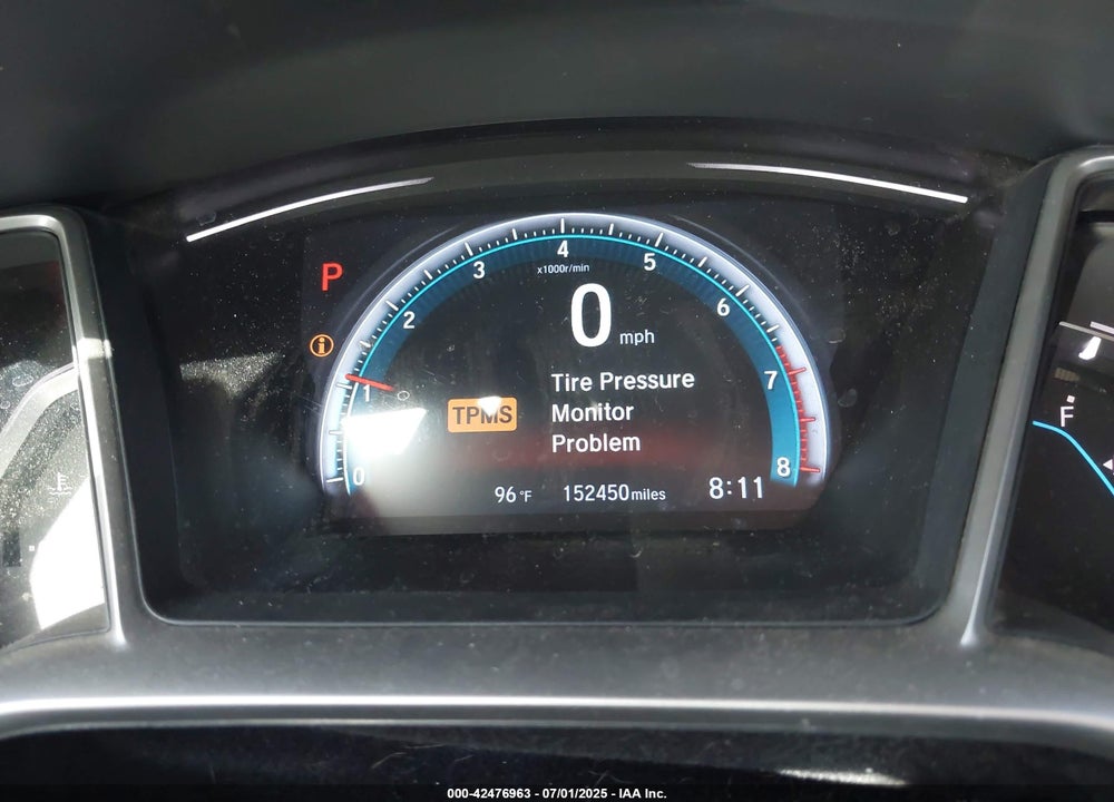 2016 HONDA CIVIC VIN: 19XFC2F77GE028655