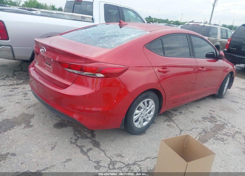 2017 HYUNDAI ELANTRA SE VIN: 5NPD74LFXHH208079