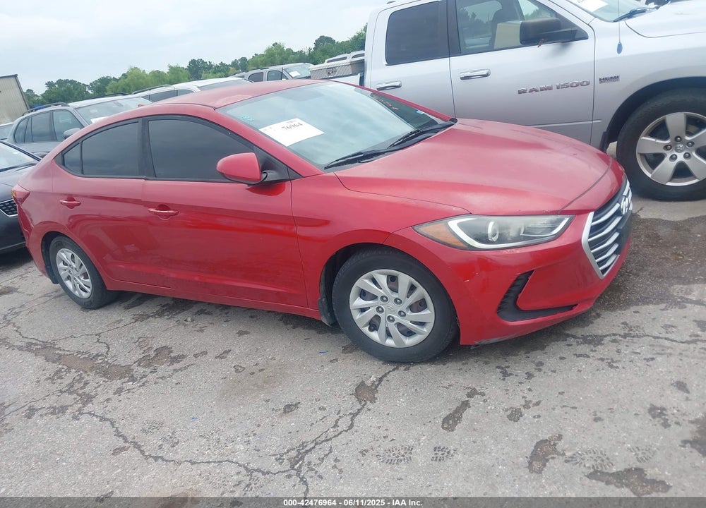 2017 HYUNDAI ELANTRA SE VIN: 5NPD74LFXHH208079