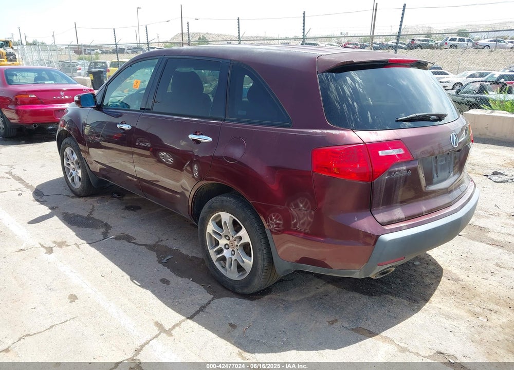 2007 ACURA MDX TECHNOLOGY PACKAGE VIN: 2HNYD28397H515774