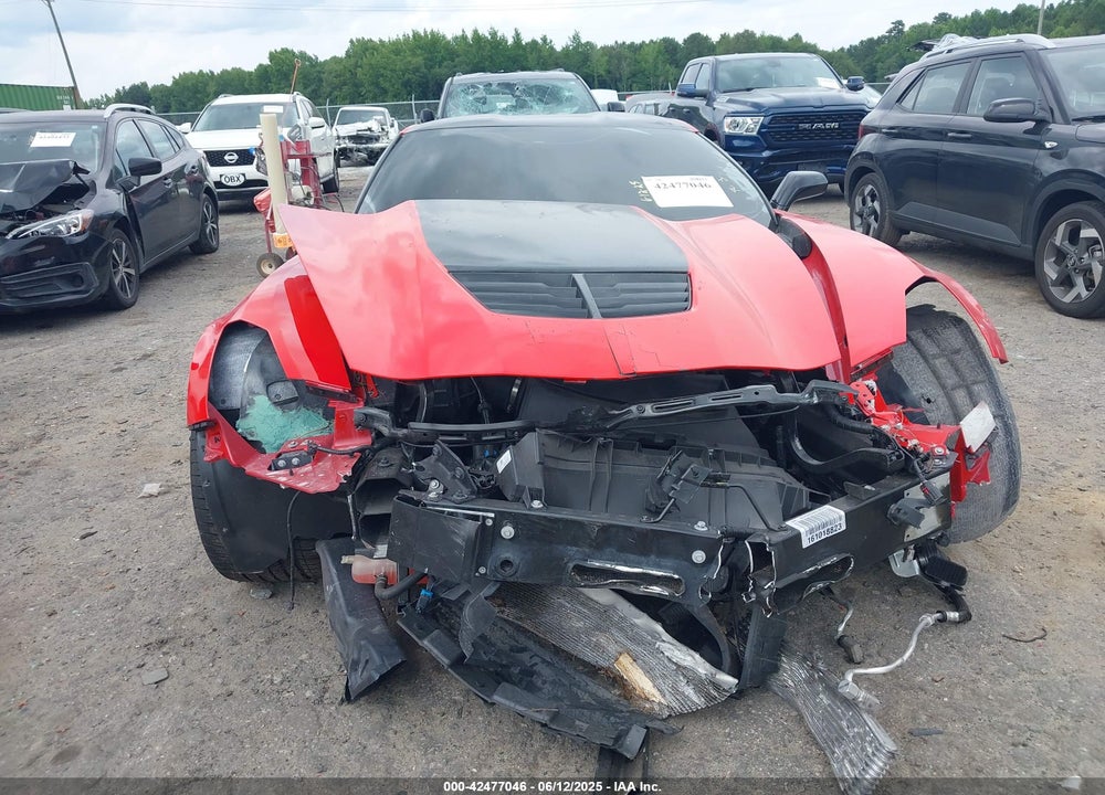 2016 CHEVROLET CORVETTE VIN: 1G1YU2D66G5605051