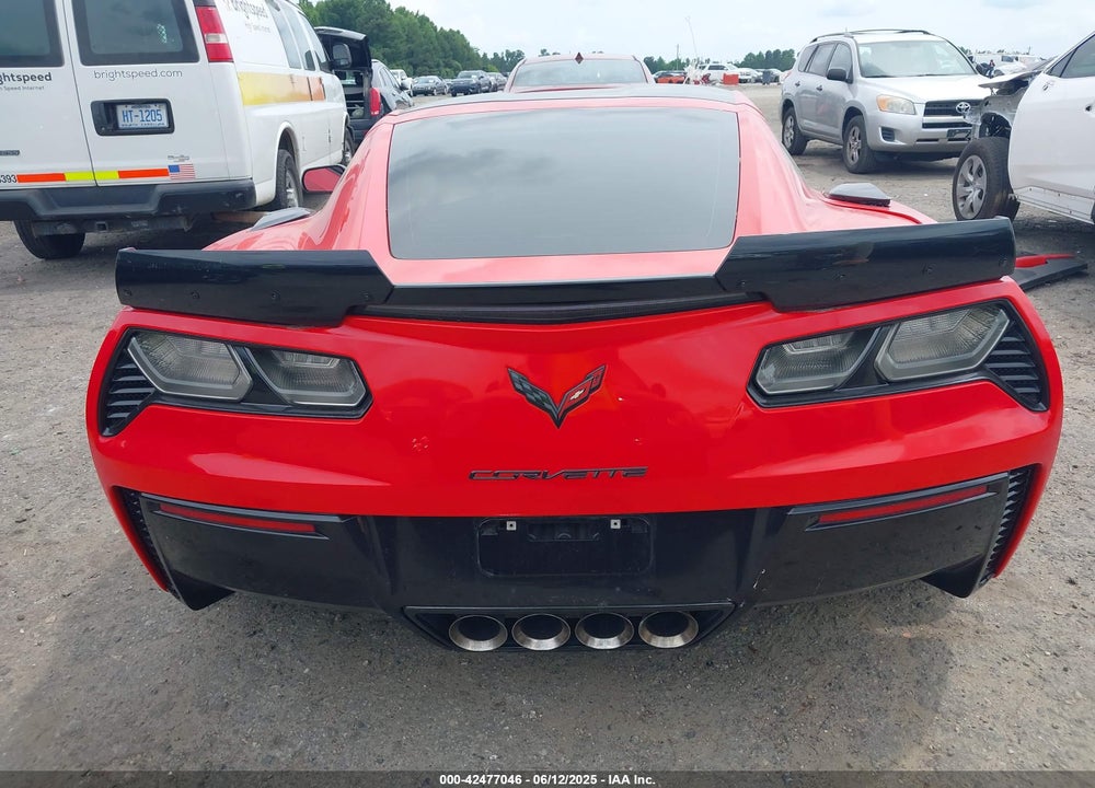 2016 CHEVROLET CORVETTE VIN: 1G1YU2D66G5605051