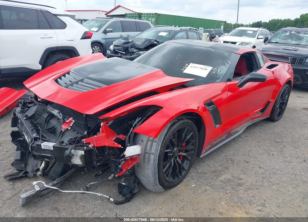 2016 CHEVROLET CORVETTE VIN: 1G1YU2D66G5605051