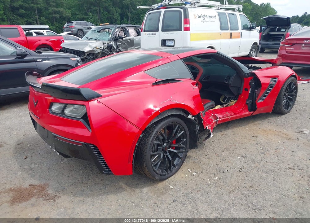 2016 CHEVROLET CORVETTE VIN: 1G1YU2D66G5605051